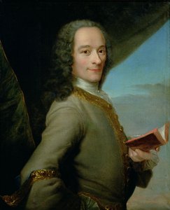 若いヴォルテールの肖像（1694-1778）